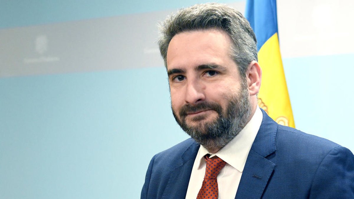 El ministre de Finances, Eric Jover.