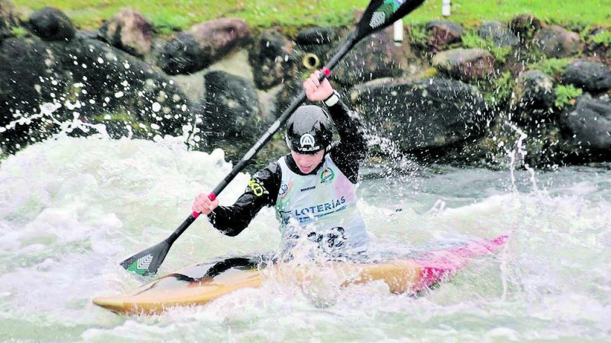 Laura Pellicer, en una competició anterior.