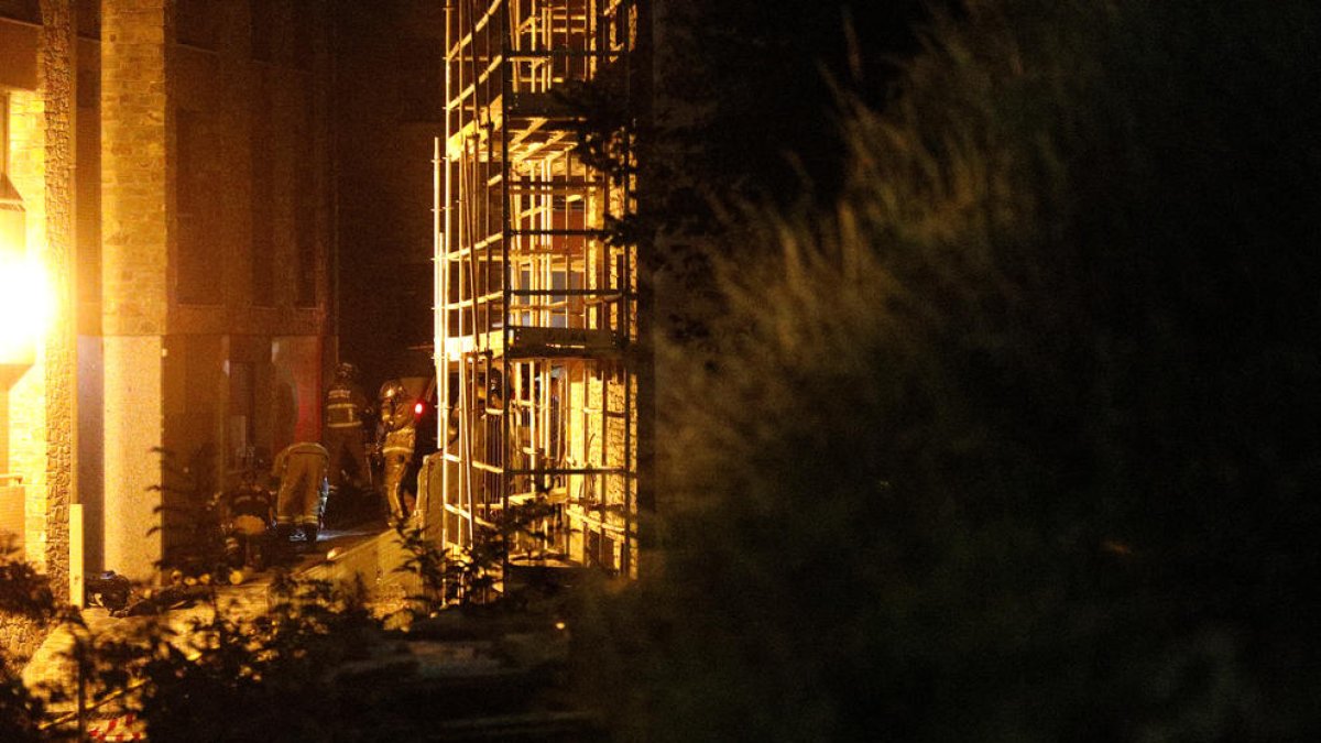 L'incendi va afectar l'edifici l'Horta.