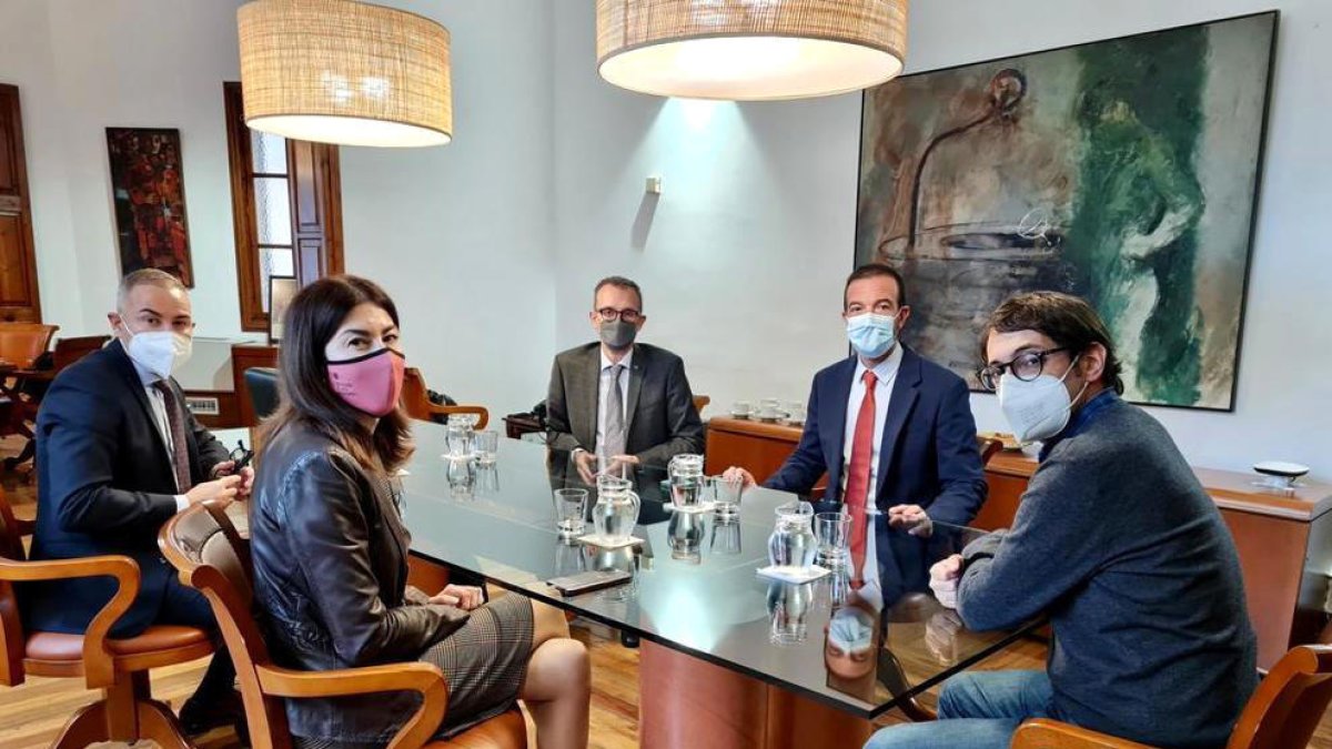 Jornada de treball del ministre Torres a les Balears