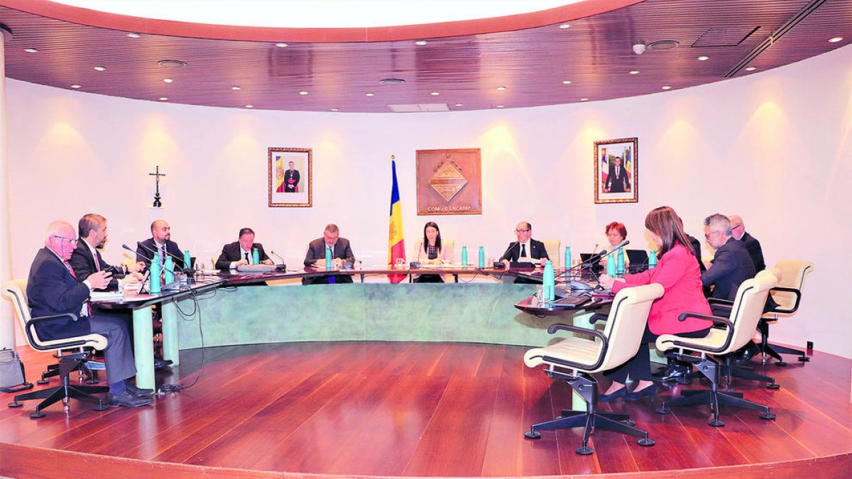 Sessió del comú d'Encamp.