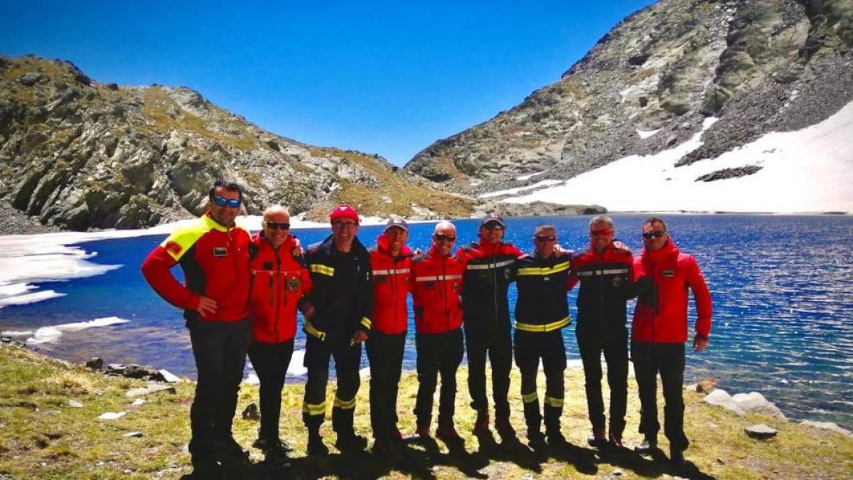 Els bombers dels tres cossos