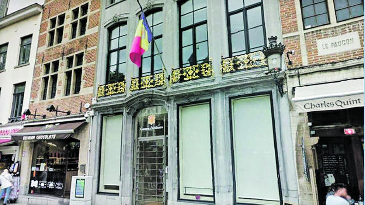 L'edifici de Brussel·les propietat del Govern.