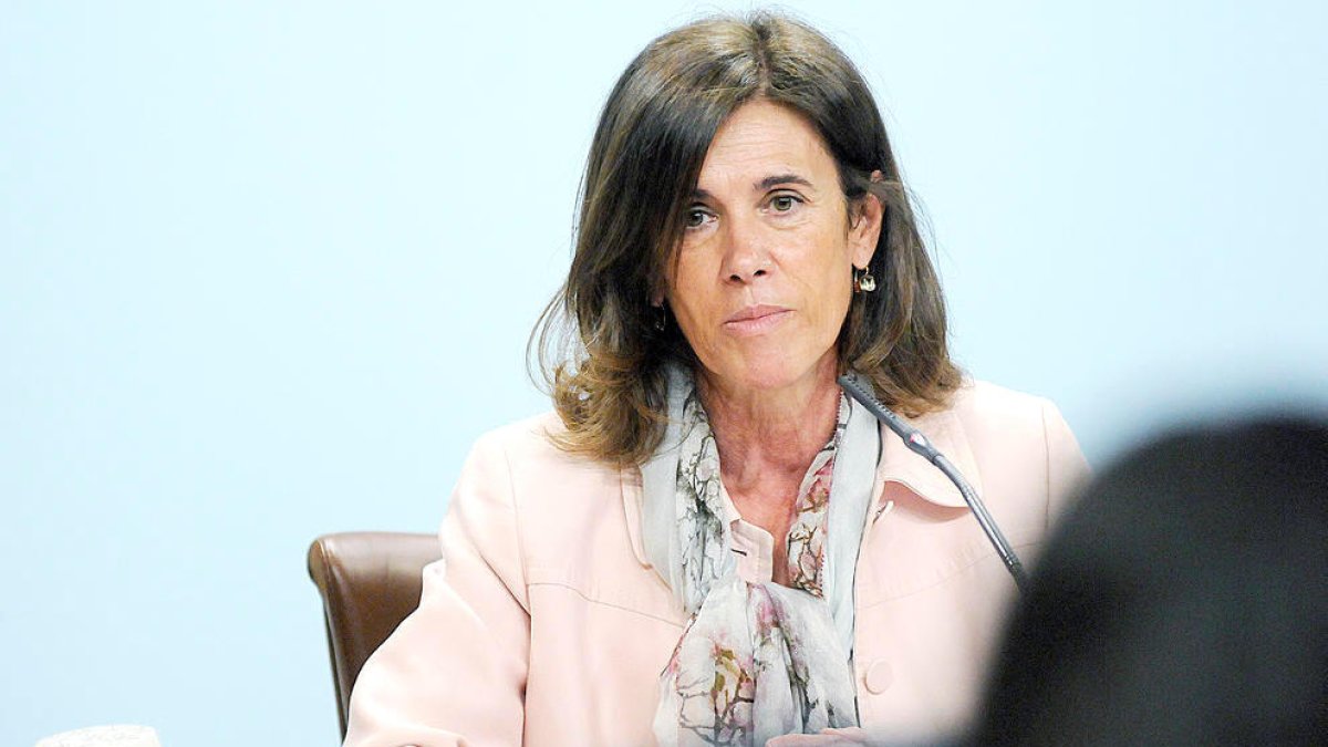 La ministra d'Educació.