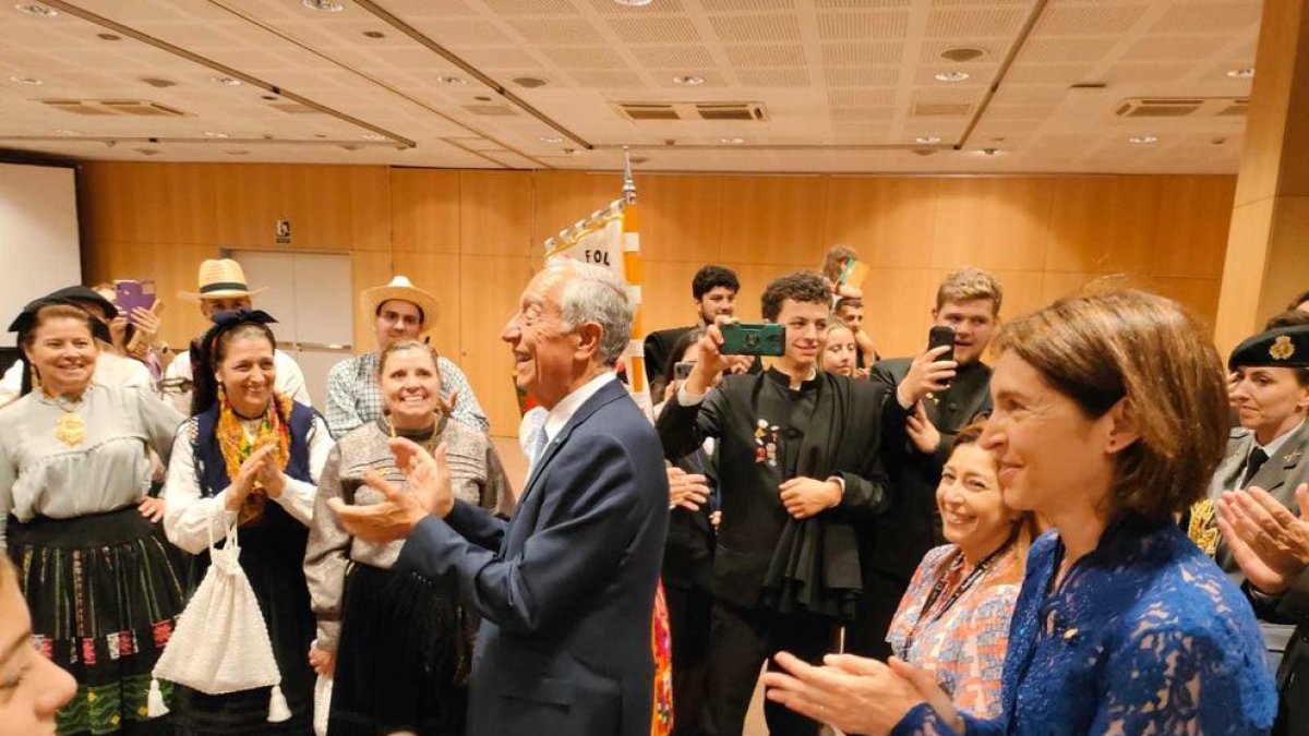 Rebelo de Sousa al Centre de Congressos