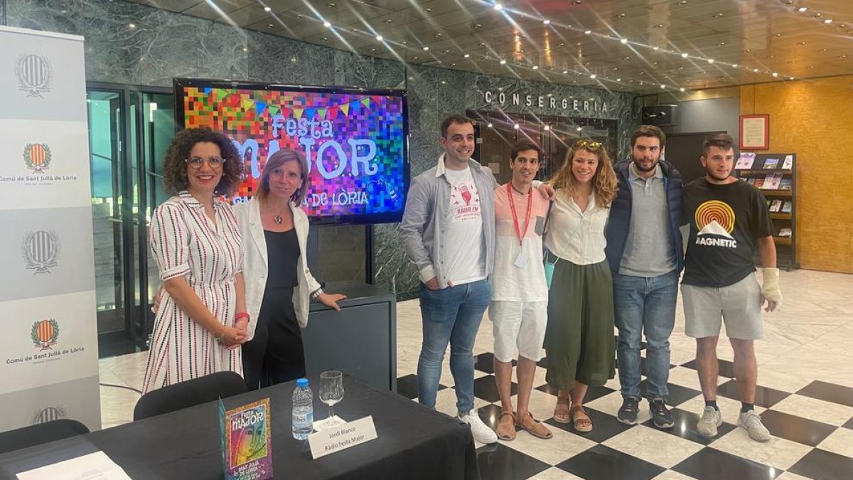 Presentació de la festa major de Sant Julià