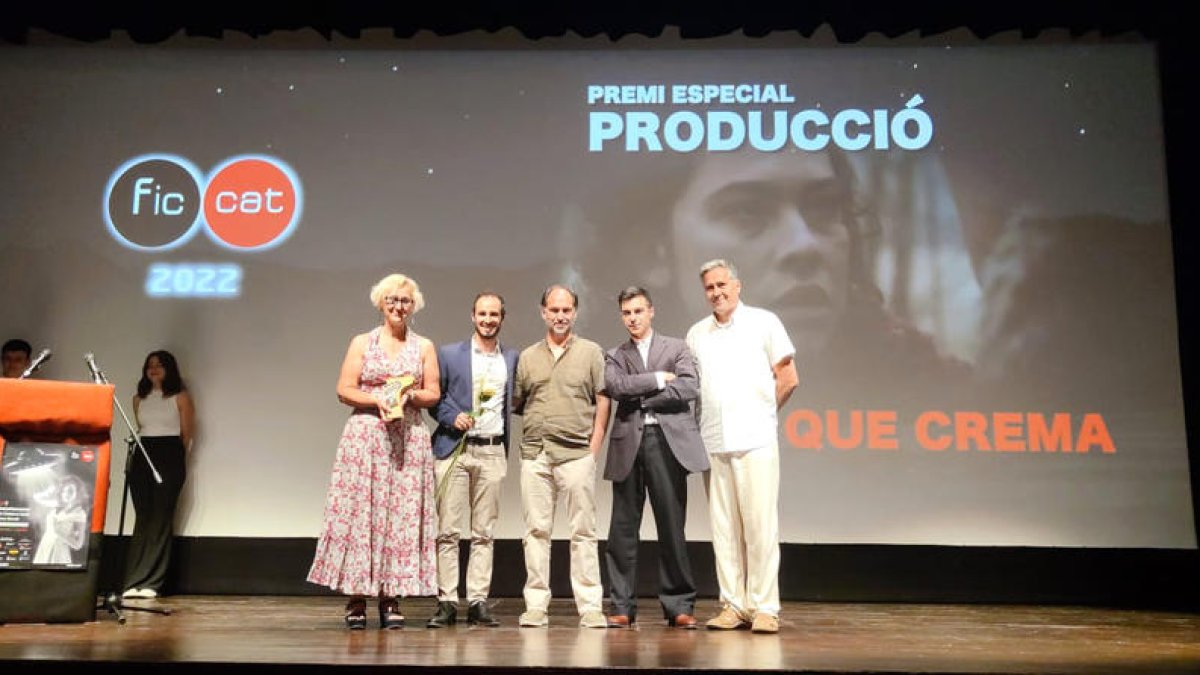 L'entrega del guardó.