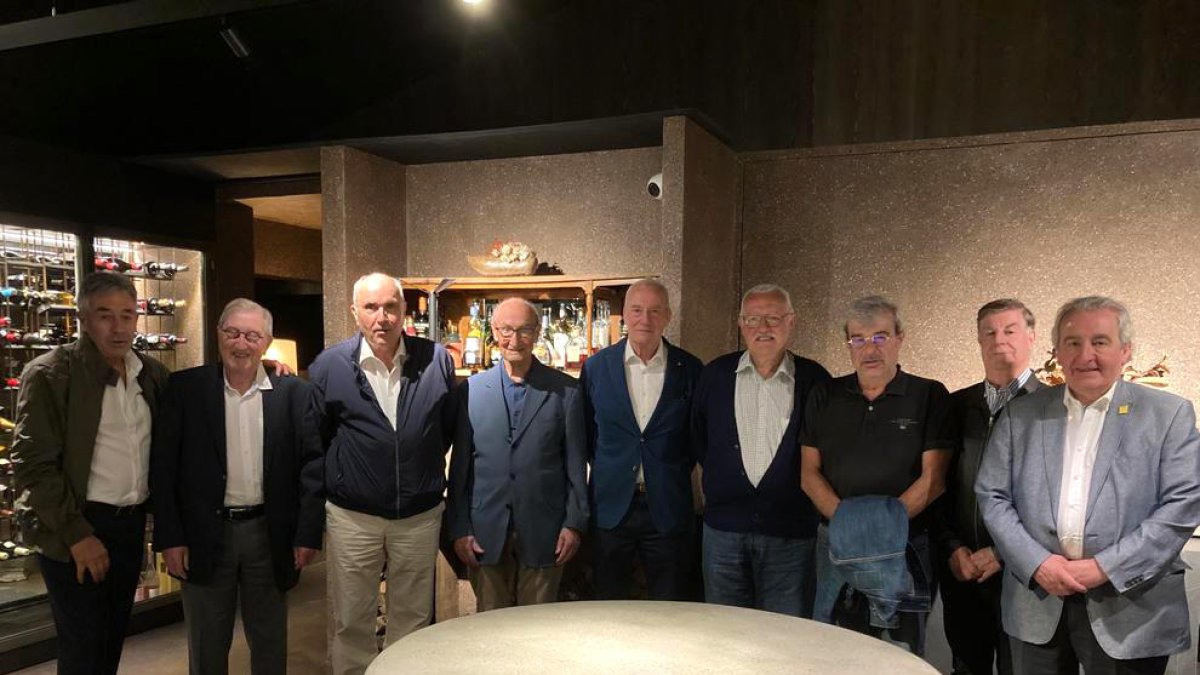 Un instant de la reunió.