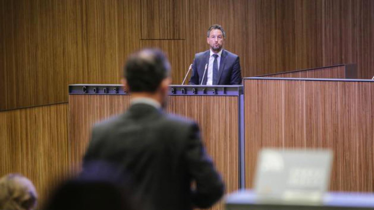 Pere López al debat de l'any passat.