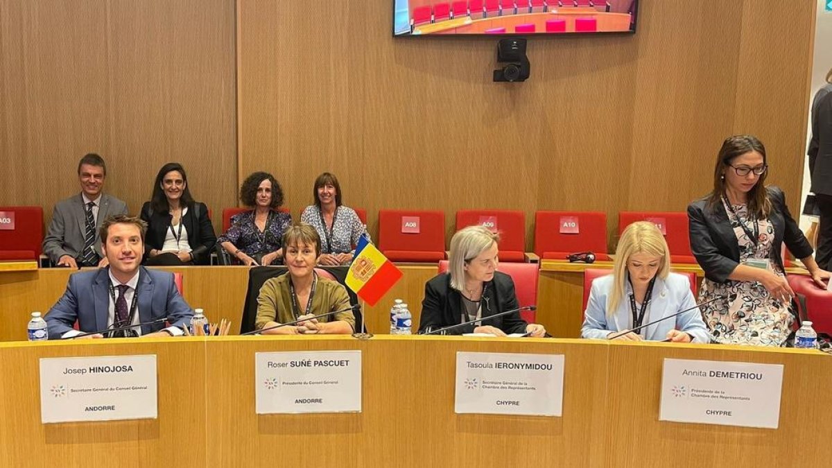 A la trobada també hi participa la Cambra de Comerç, Indústria i Serveis d'Andorra