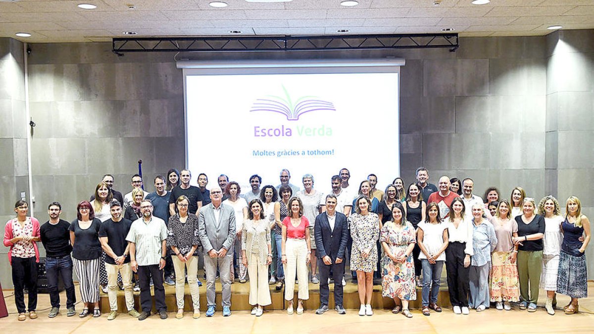 Lliurament dels guardons Fòrum Escoles Verdes.