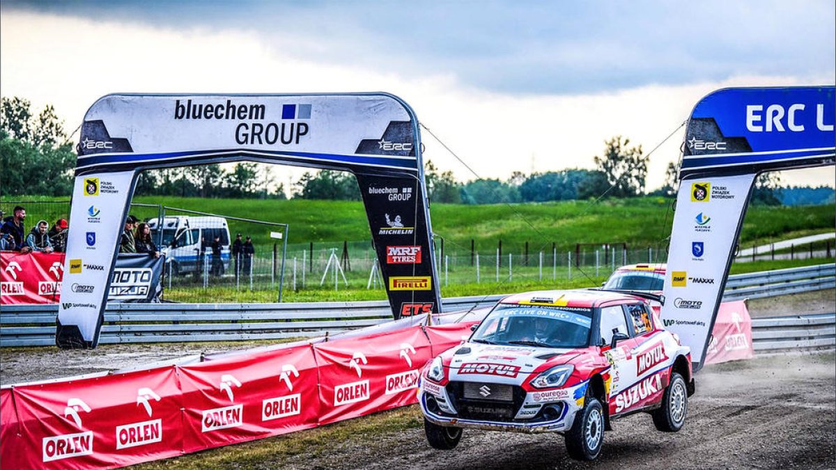 Vinyes, durant la cursa.