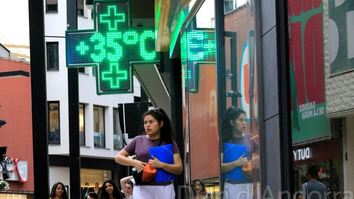 Temperatures màximes a la capital