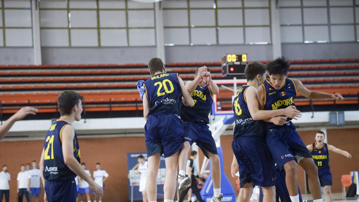 Un instant del partit.