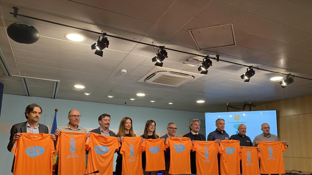 Presentació de la Cursa Popular aquest migdia
