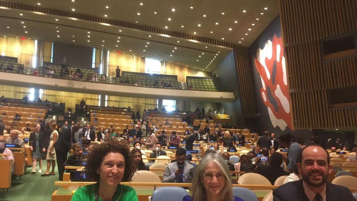 La ministra Ubach a l'obertura de l'ECOSOC