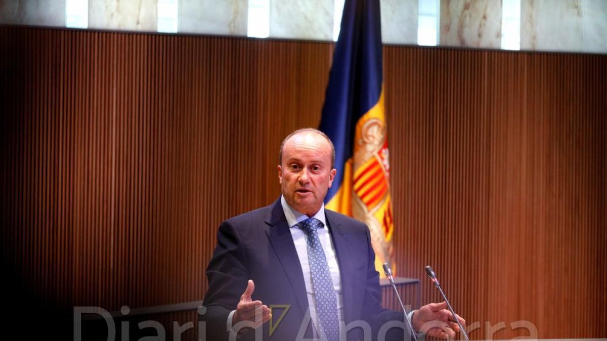 El ministre Rossell avui al Consell General
