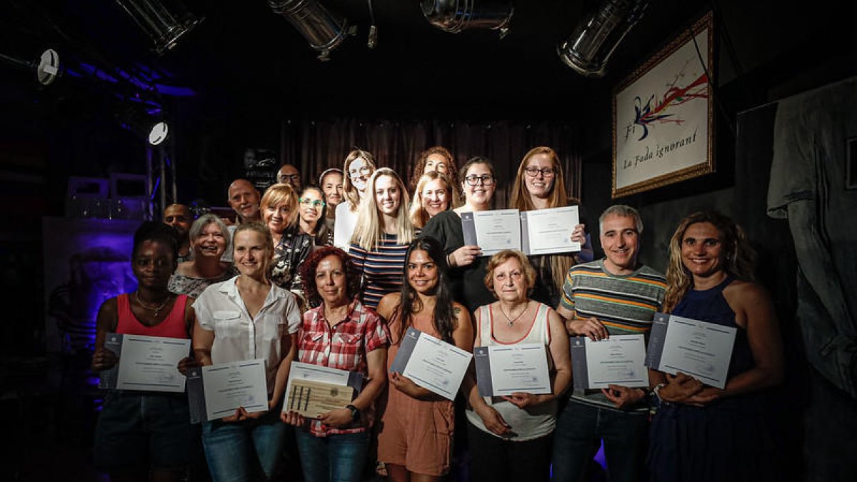 Festa del voluntariat per la llengua amb la presència de la ministra Riva