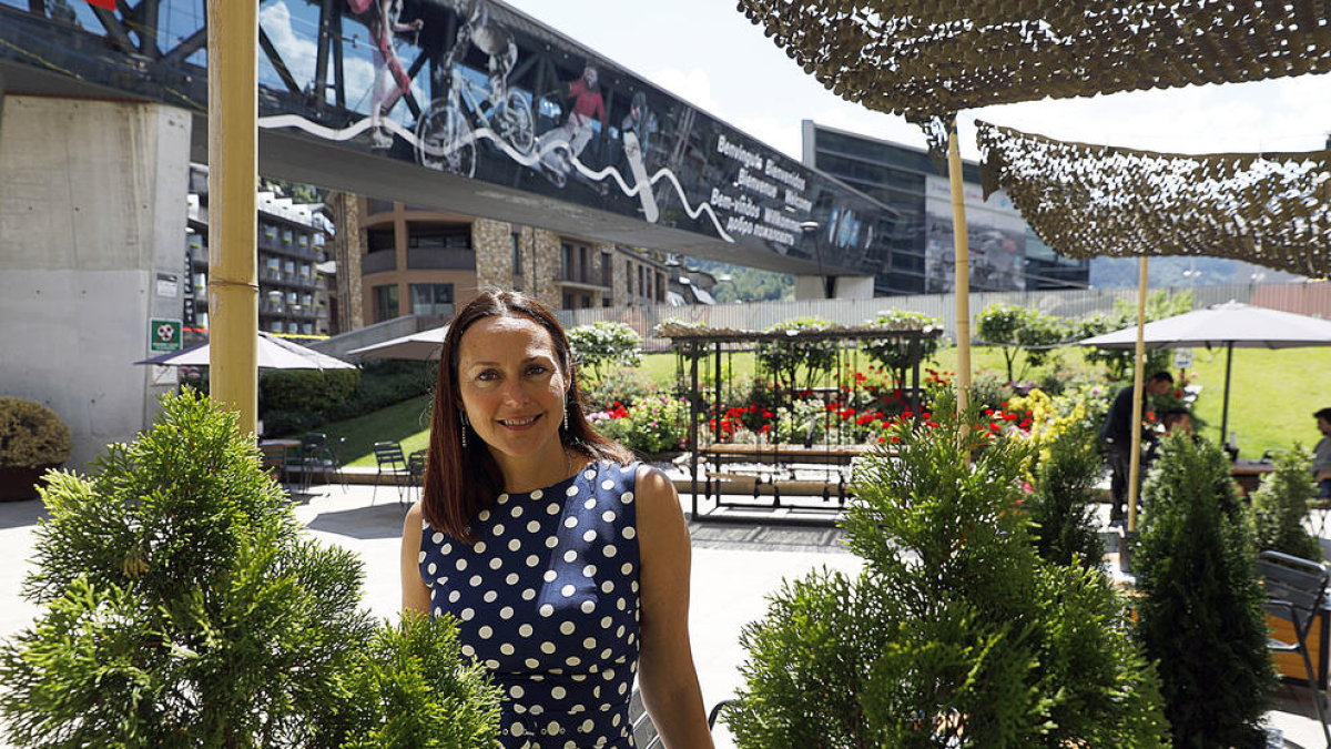 Olga Molné, cònsol la Massana