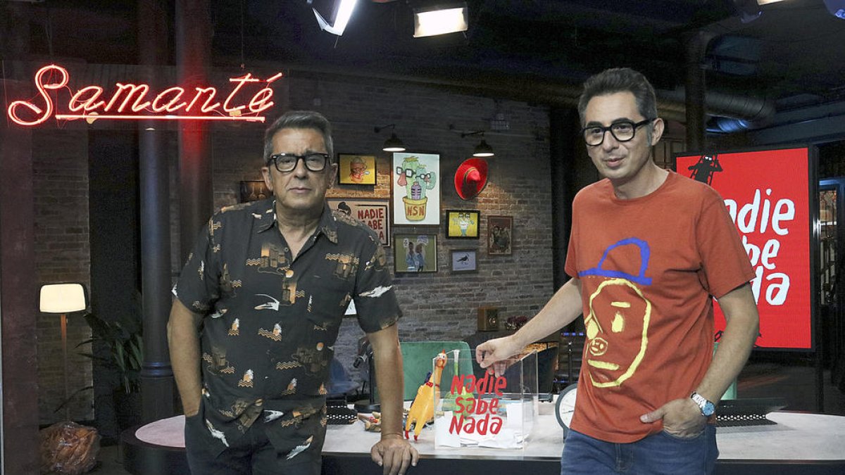 Andreu Buenafuente i Berto Romero inicien dissabte una nova aventura televisiva.