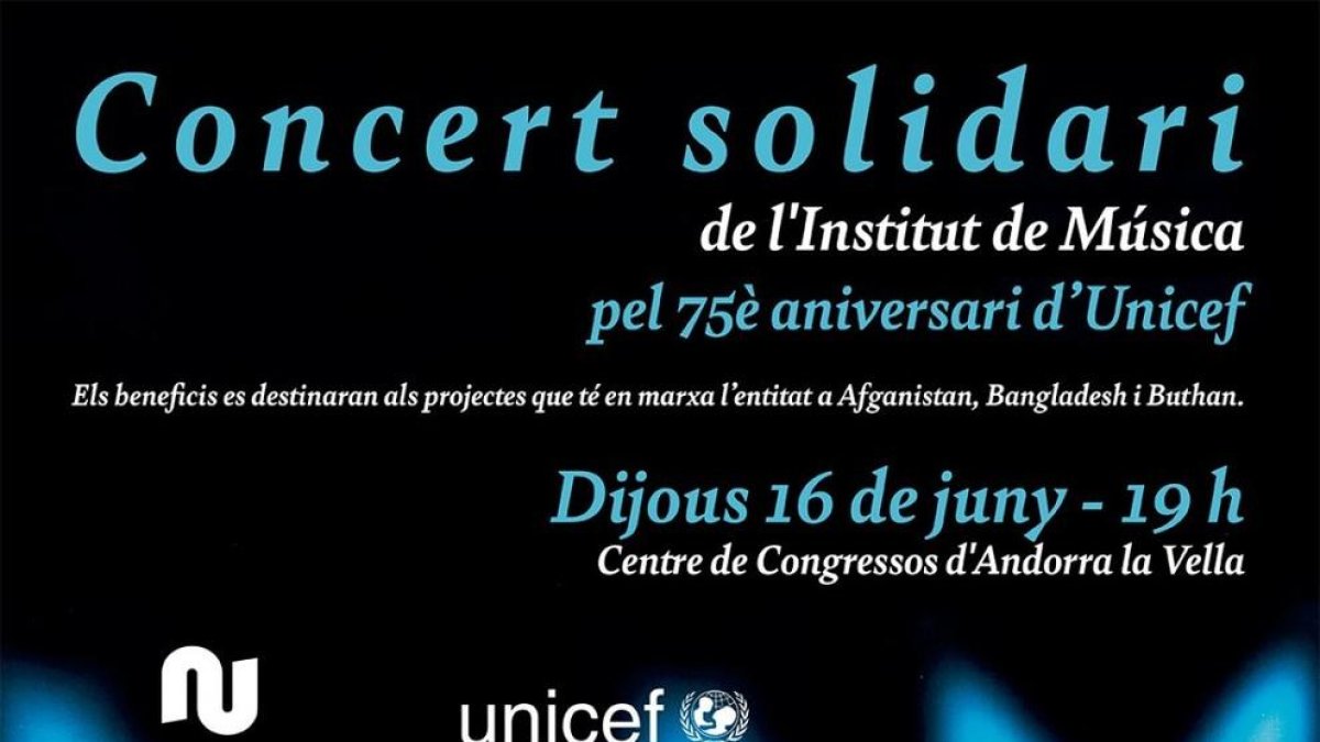 Concert solidari de l'Institut de música