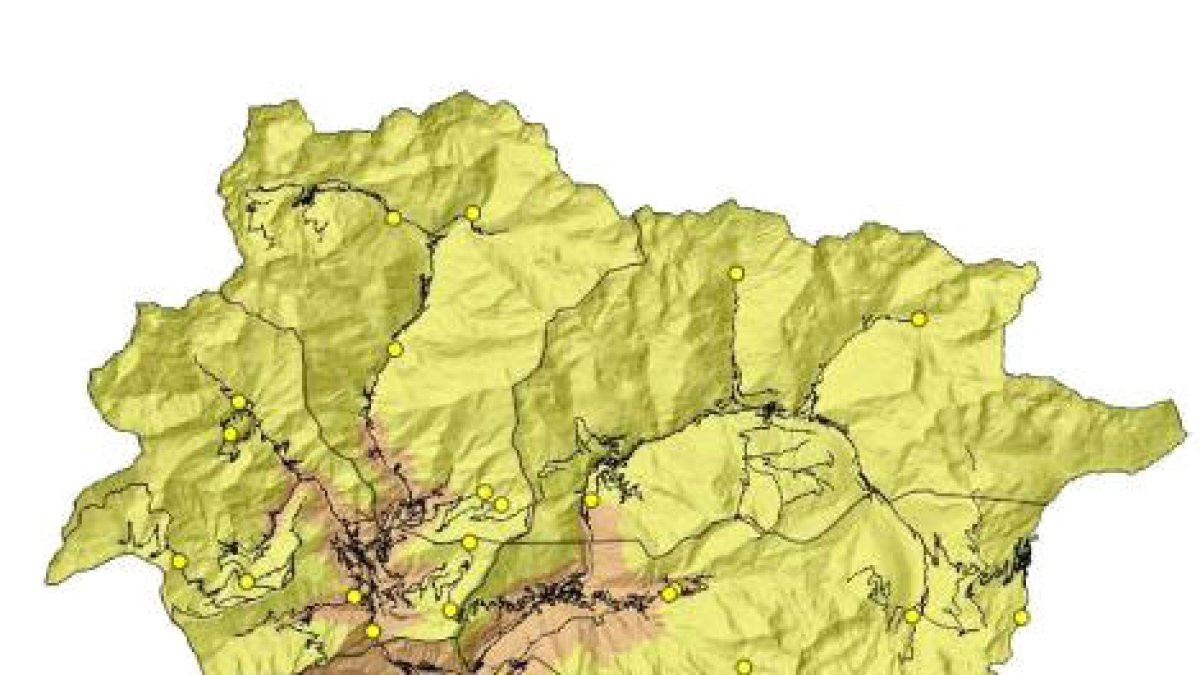Butlletí de perill d'incendis forestals.