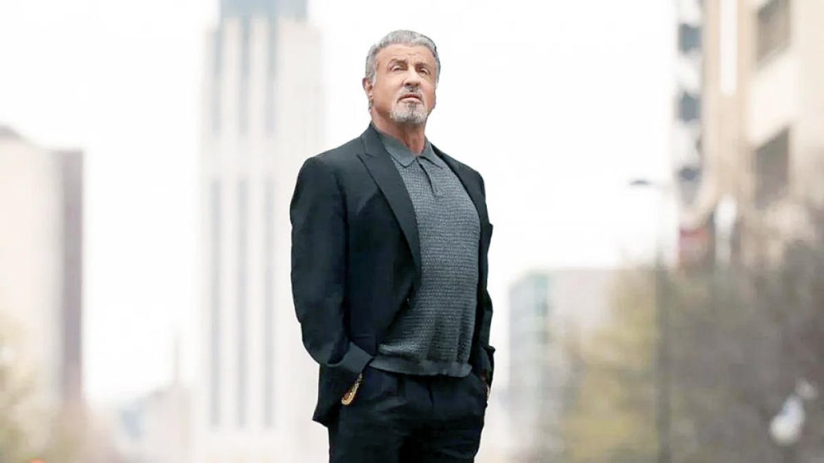 Sylvester Stallone en un moment de la sèrie.