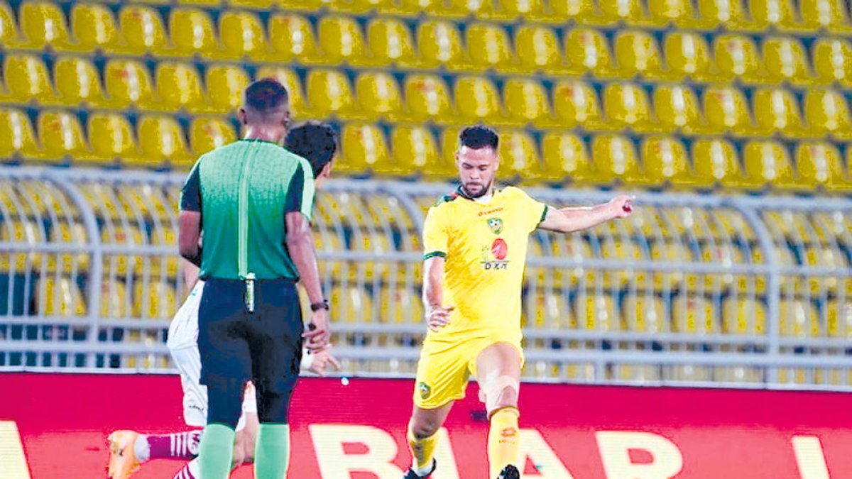 Marc Vales, durant el duel.