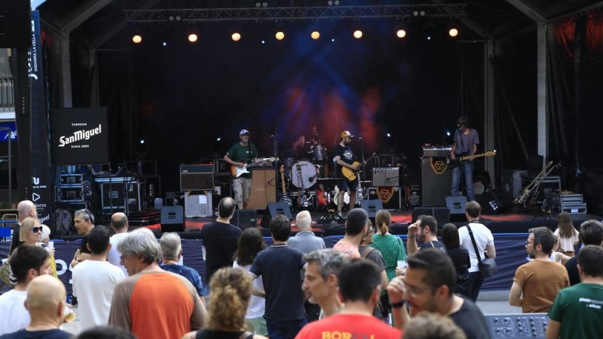 Una de les actuacions de la primera jornada del festival