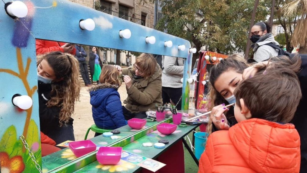 'Pedala i pinta' i 'El camerino de maquillatge'