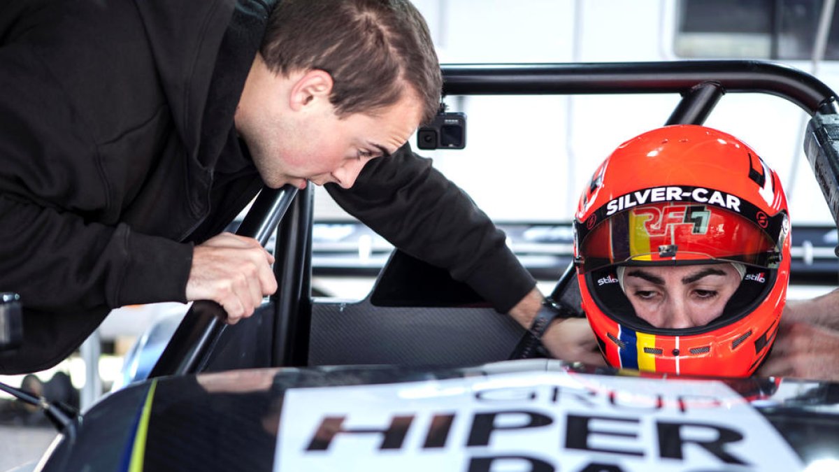 Raül Ferré, en una competició anterior.