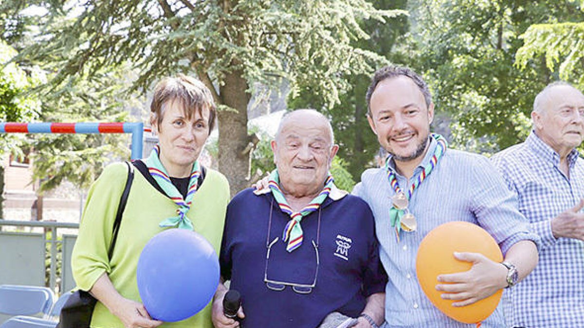 Suñé i Espot a la festa.