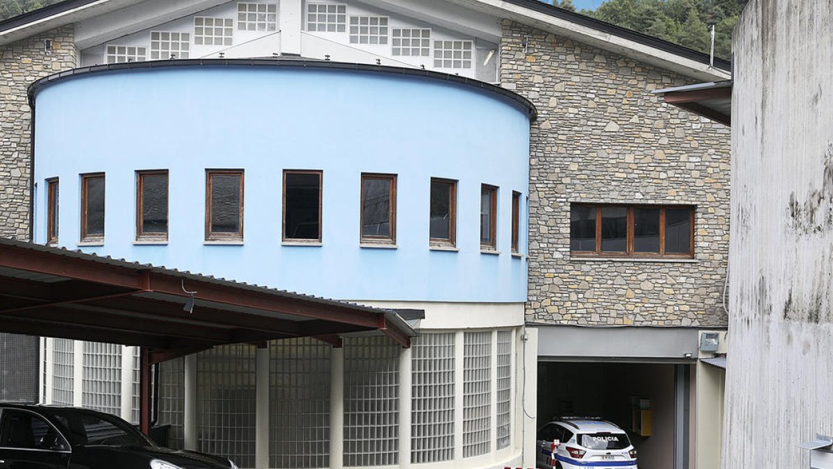 En centre penitenciari.