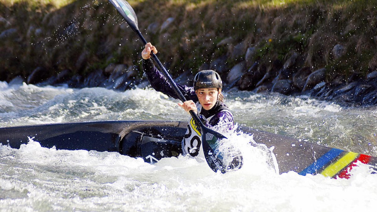 Mònica Doria, en una competició anterior.