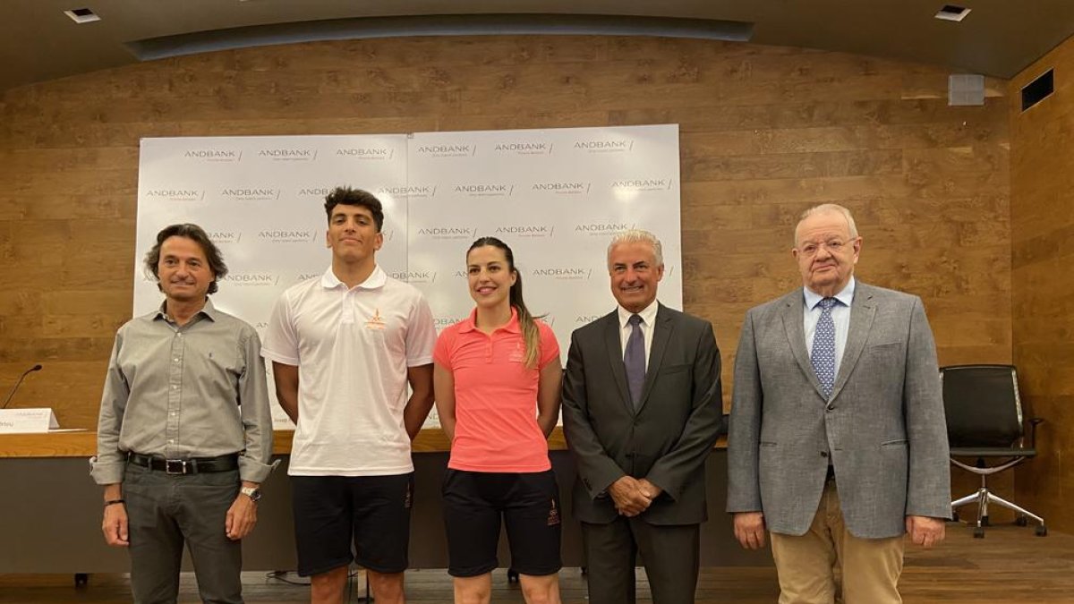 Presentació de la delegació andorrana als Jocs del Mediterrani