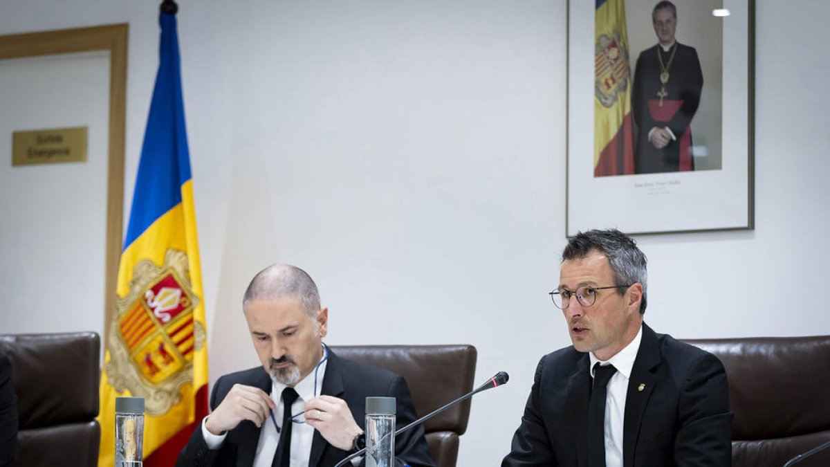 Sessió del consell de comú d'Andorra la Vella