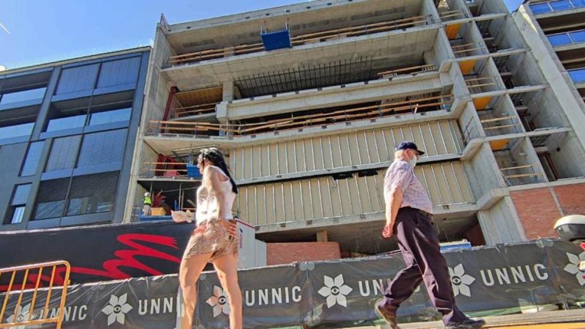 Obres al casino UNNIC