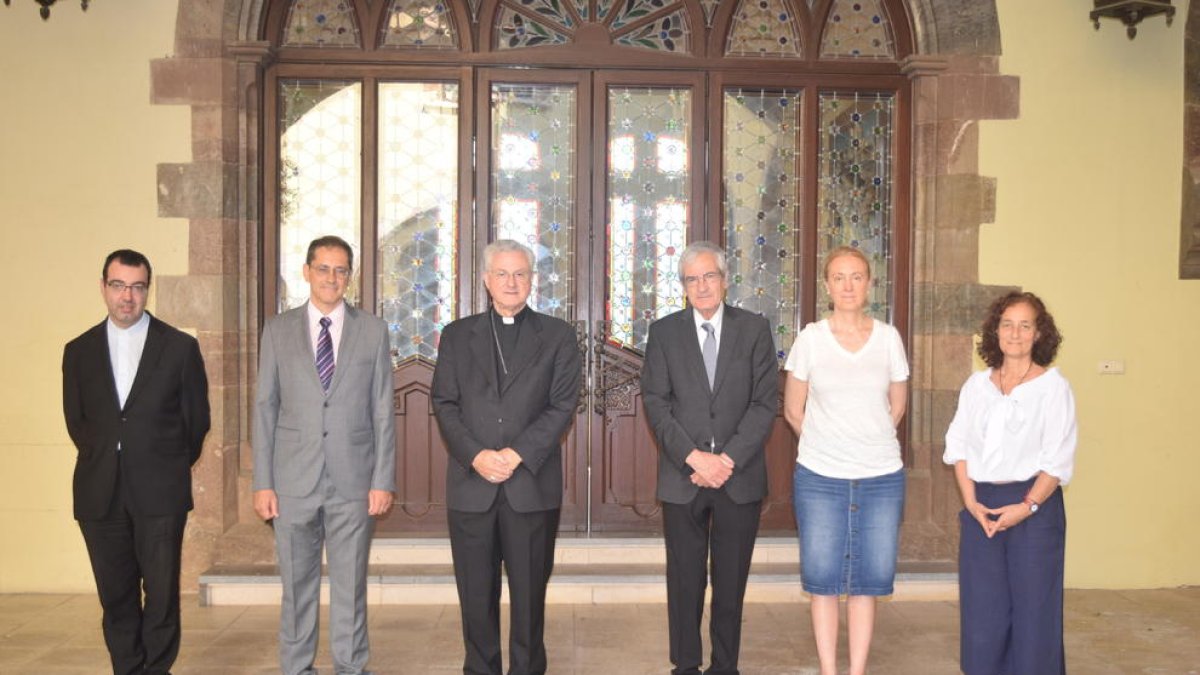 L'acte s'ha realitzat al Palau episcopal