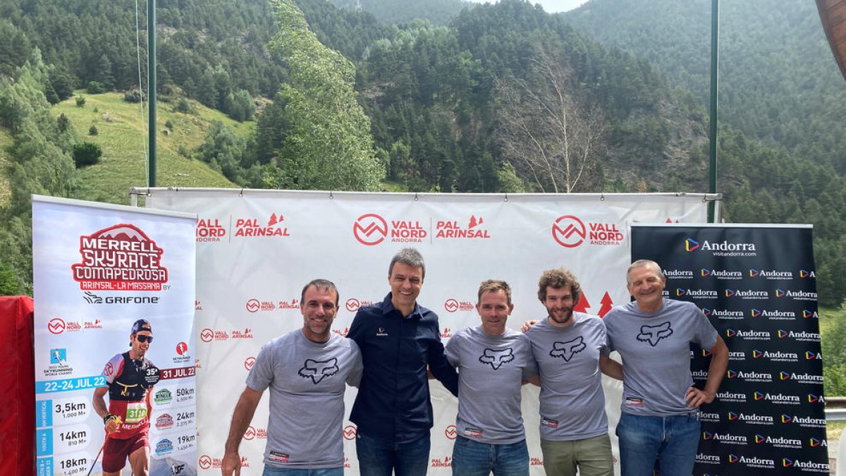 Presentació de les curses a Arinsal.