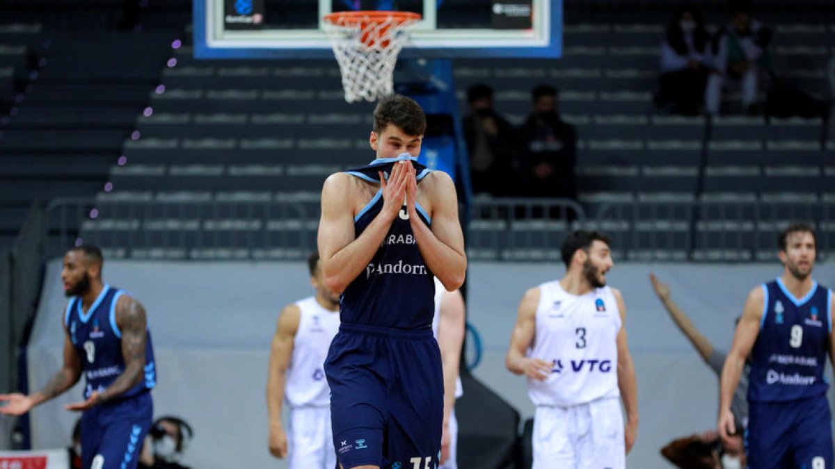 Nakic durant un partit europeu del curs passat.