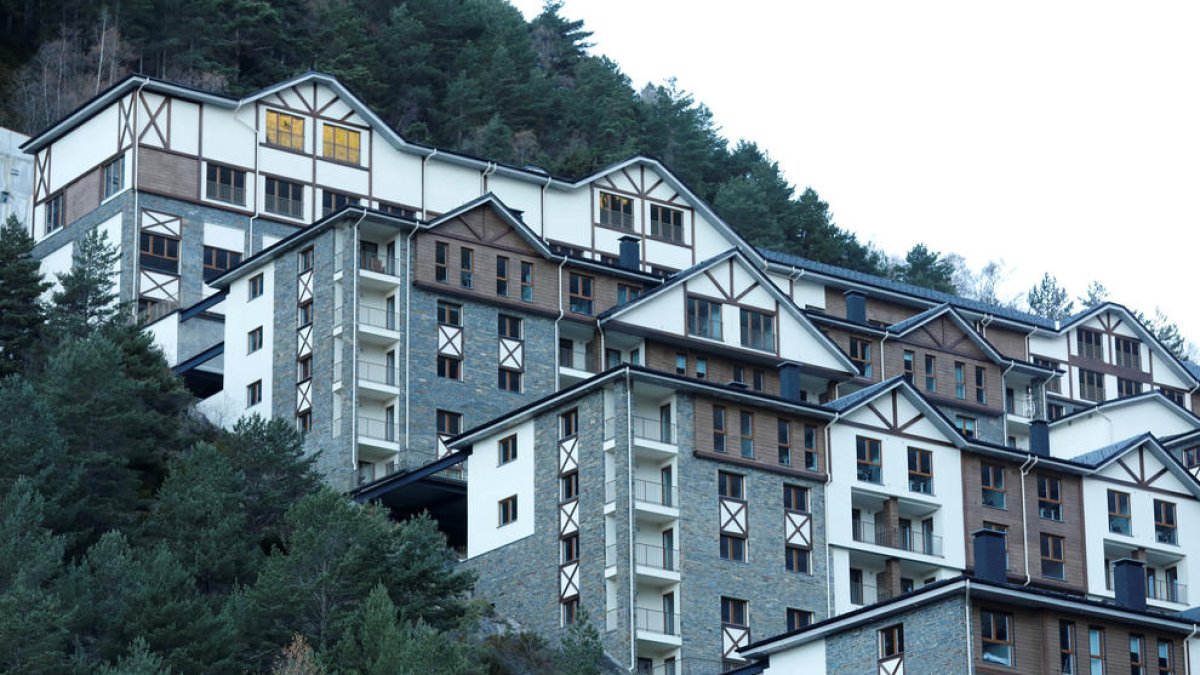 Vista del complex Astra.