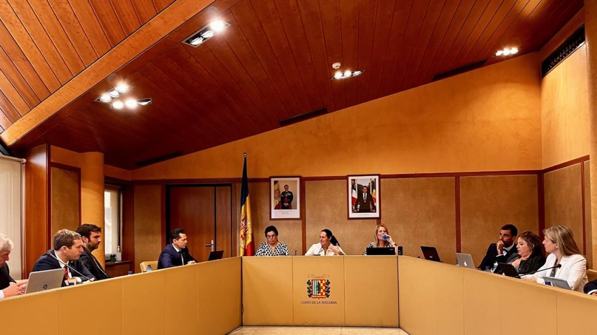 Sessió de comú de la Massana d'aquest matí