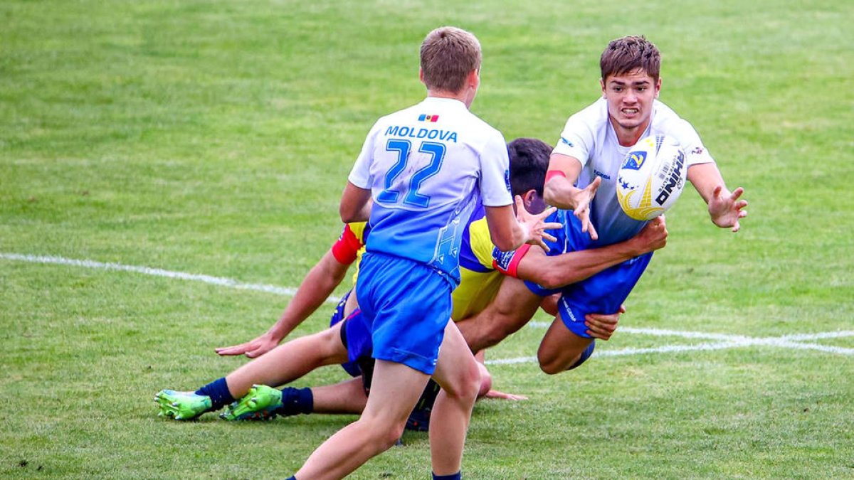Moldàvia, un dels equips que va caure amb Andorra.