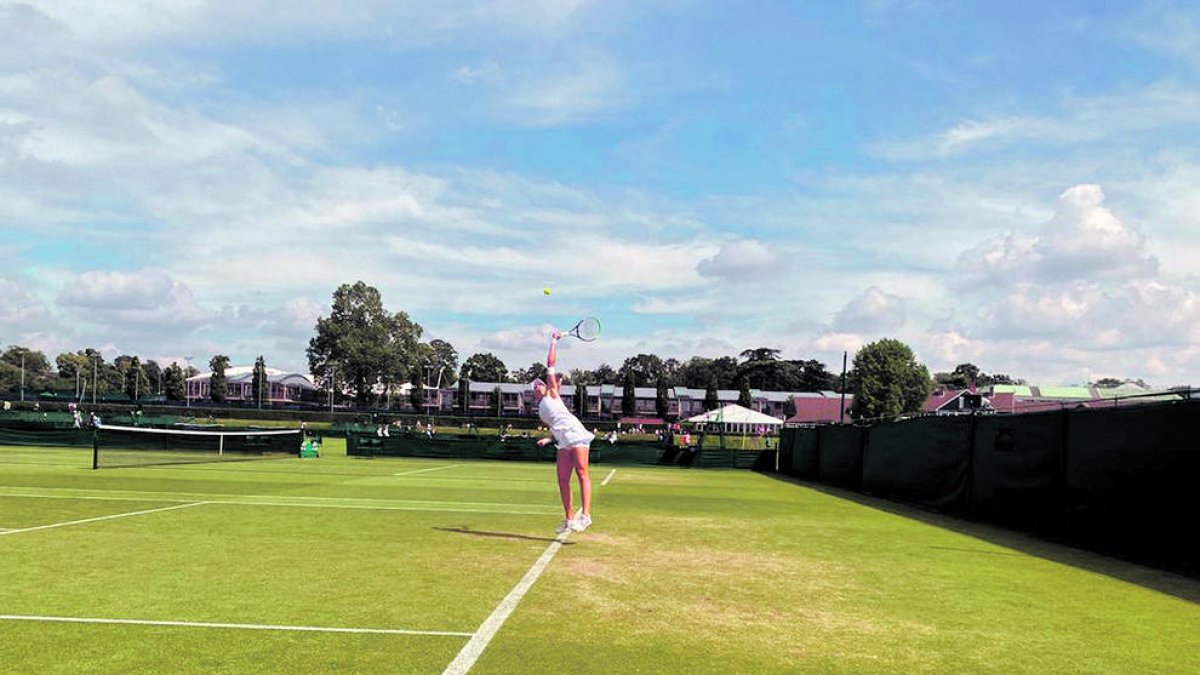 Vicky Jiménez, en un torneig anterior.
