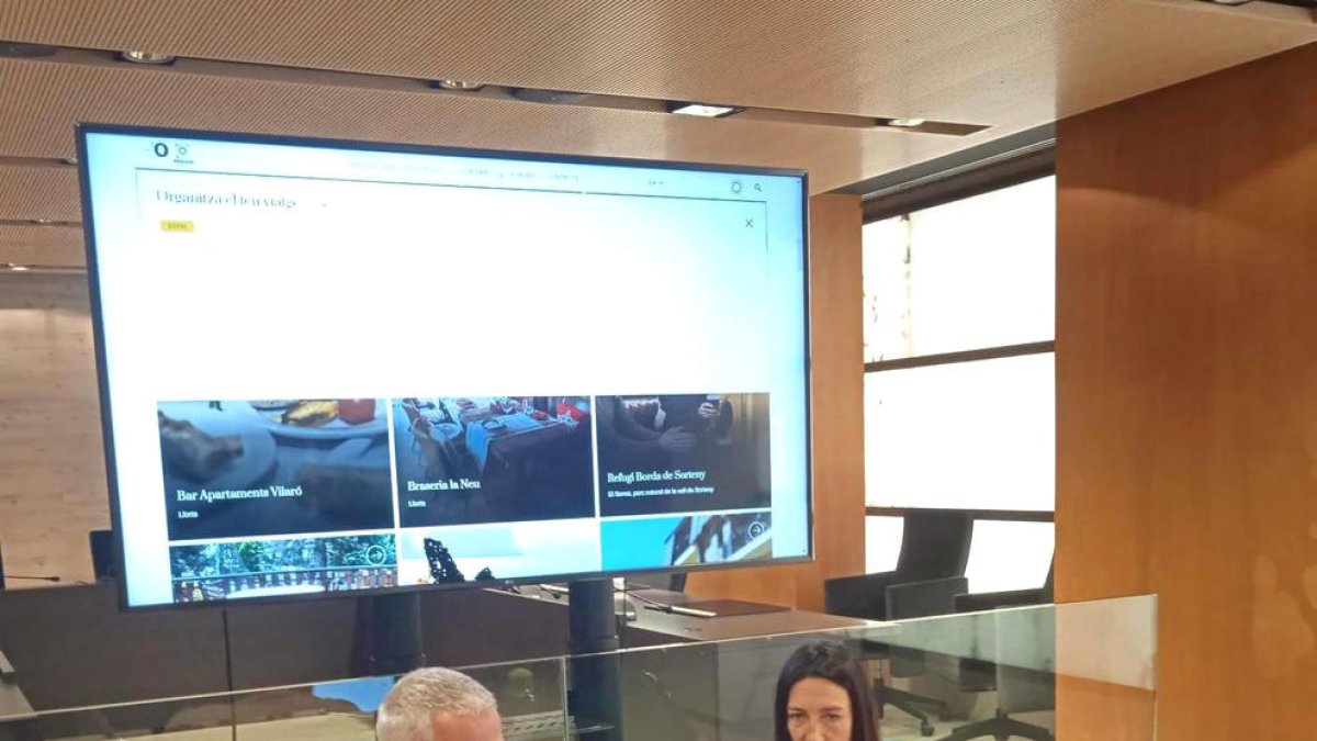 Presentació del portal web.