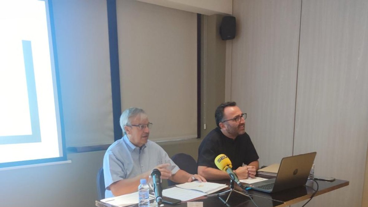 Roda de premsa de l'entitat