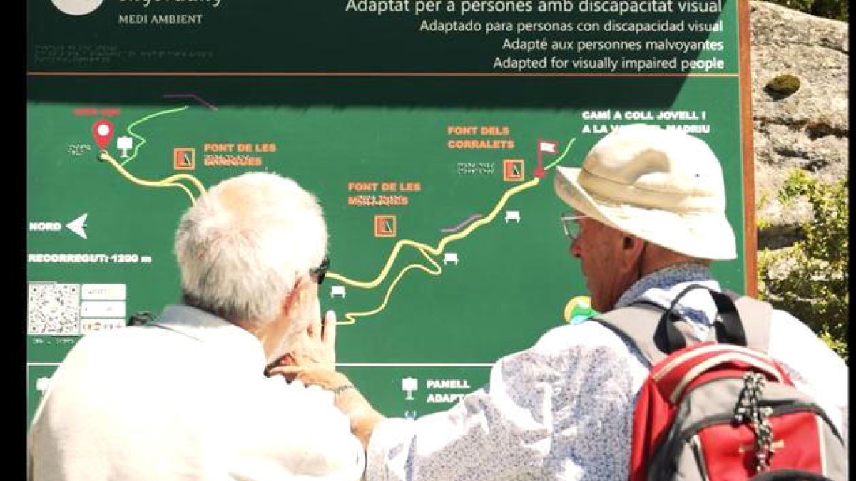 Millora l'accessibilitat d'indrets turístics.