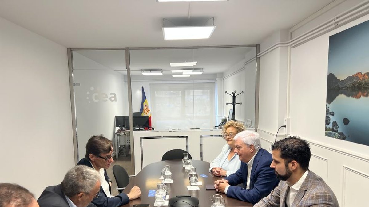 La reunió s'ha dut a terme aquest matí a la seu de la patronal