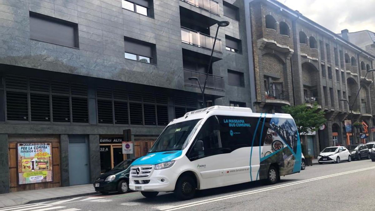 Bus comunal de la Massana.