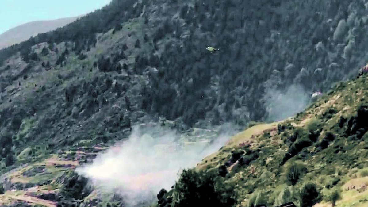 L'incendi de Ransol.